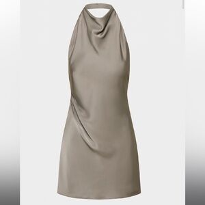 Aritzia Babaton Audience satin mini dress